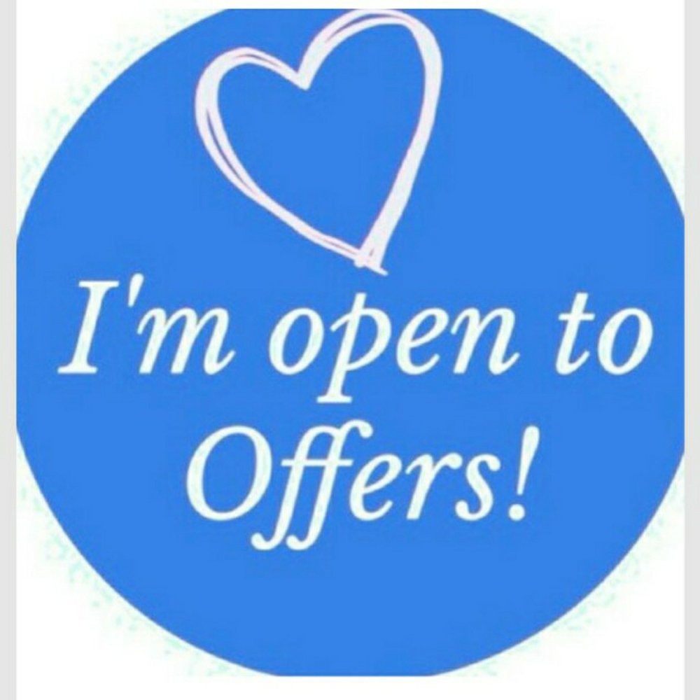 Reasonable offers welcome!!